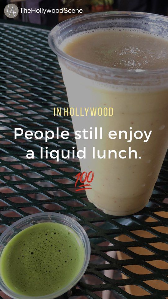 In Hollywood Poster Liquid Lunch