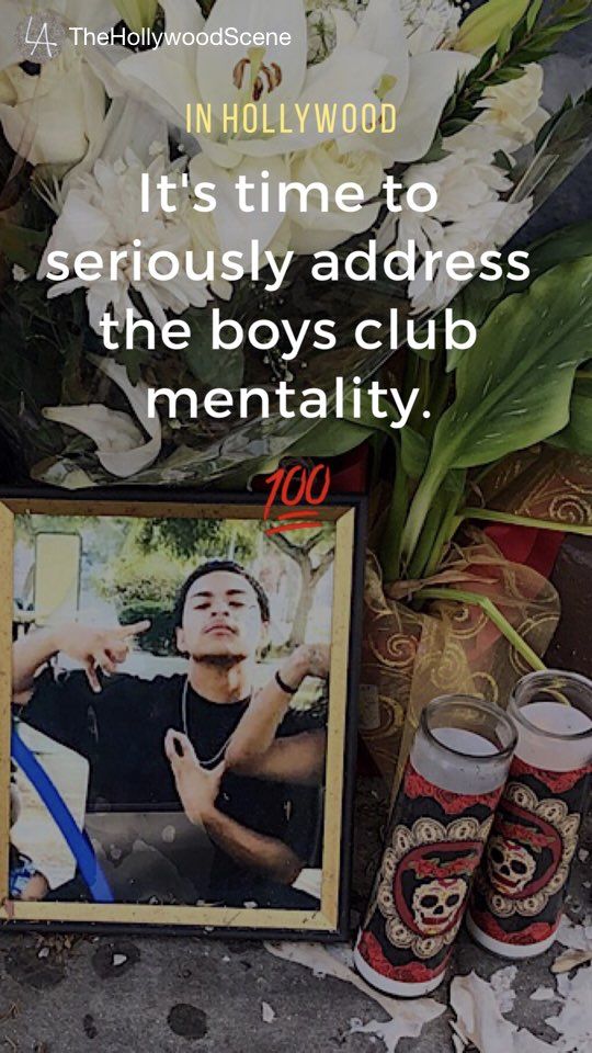 In Hollywood Poster Boys Club Mentality