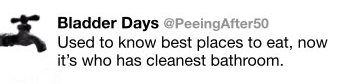 Pic Bladder Days Clean Bathroom
