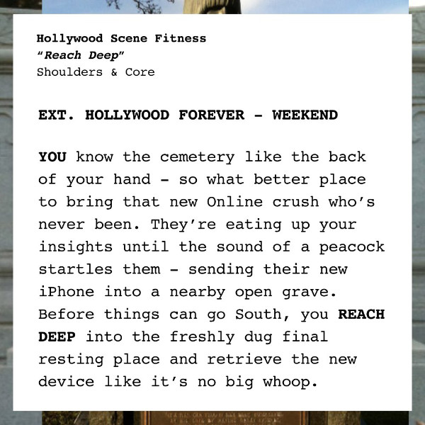Pic Hollywood Scene Fitness Hollywood Forever 01