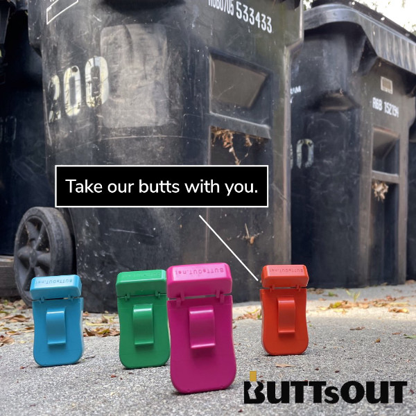 ButtsOut Portable Ashtrays Pink